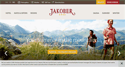 Desktop Screenshot of jakober.at